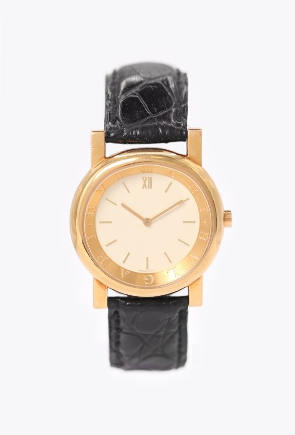 Bulgari 18k Yellow Gold Anfiteatro Watch - 1