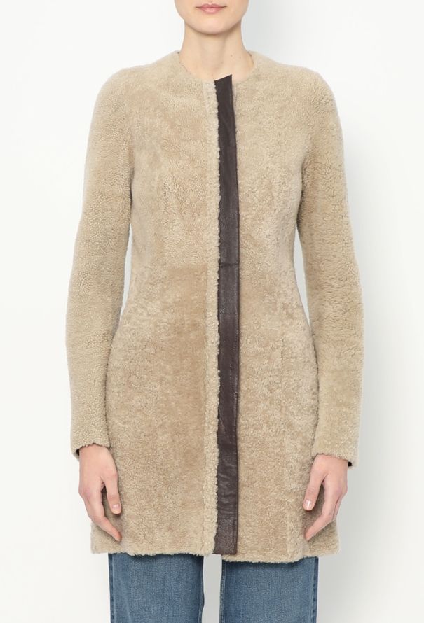 Céline Pre-Fall 2010 Shearling Coat - 4