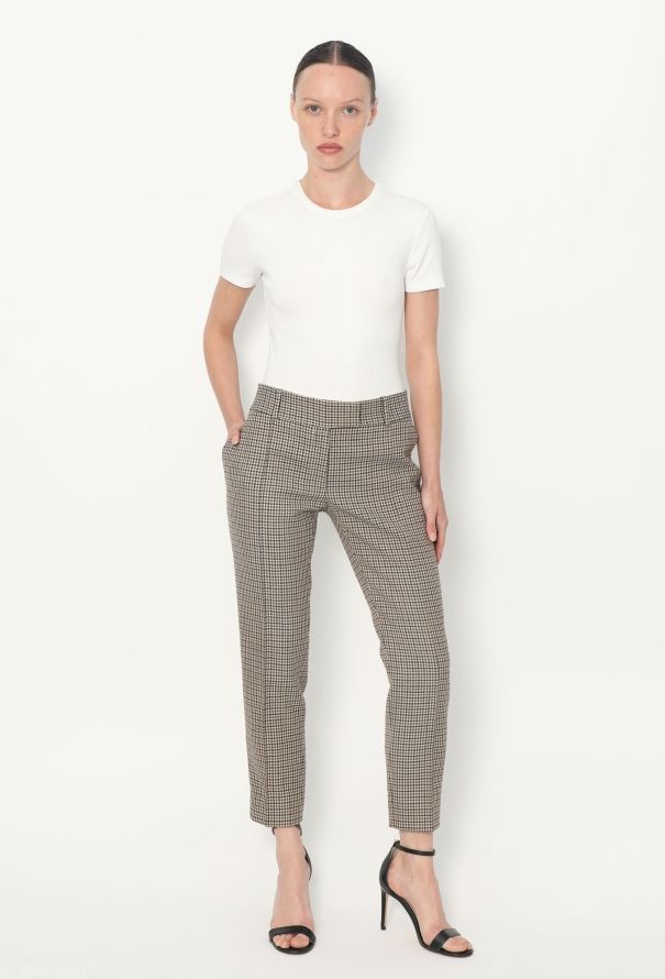 Céline 2011 Tapered Houndstooth Trousers - 3