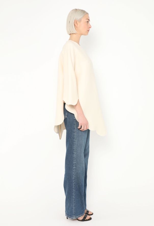 Valentino Resort 2015 Scalloped Silk Tunic - 4