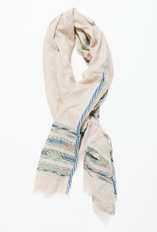 Hermès Cashmere Frayed Scarf - 6