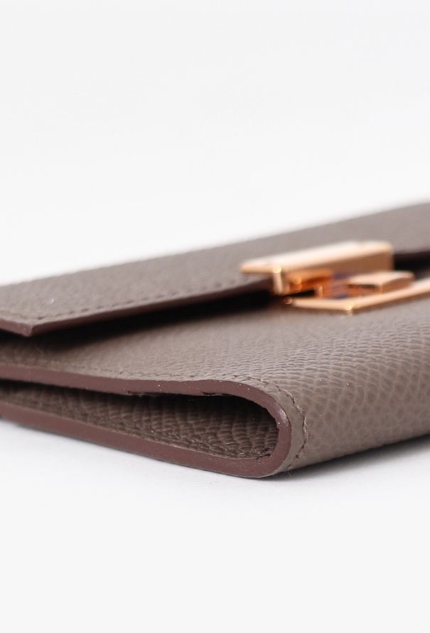Hermès Etoupe Epsom Clic 10 Wallet - 8