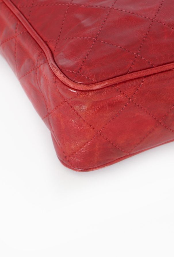 Chanel Vintage Red Camera Bag - 6