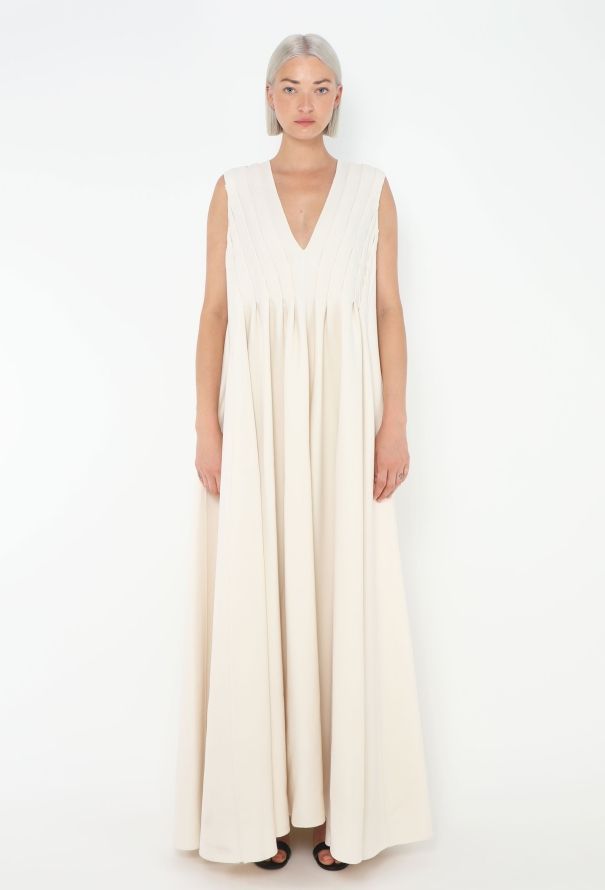 Dior Stunning F/W 2022 Pleated Bodice Gown - 1