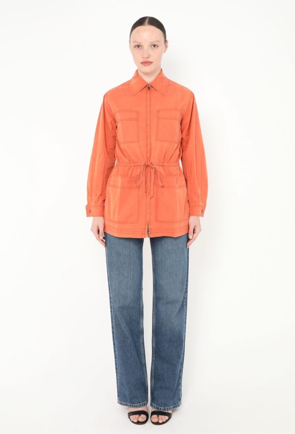 Saint Laurent RARE 1971 Cinched Safari Jacket - 4