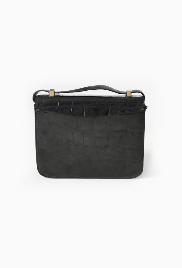 Céline '70s Crocodile Shoulder Bag - 4