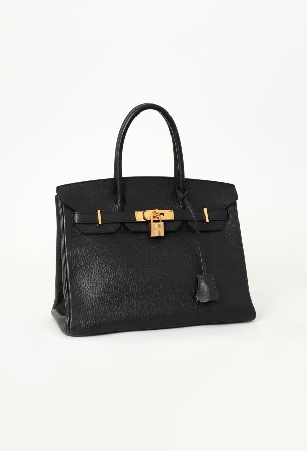 Hermès Exceptional '90 Black Ardennes Birkin 30 - 3