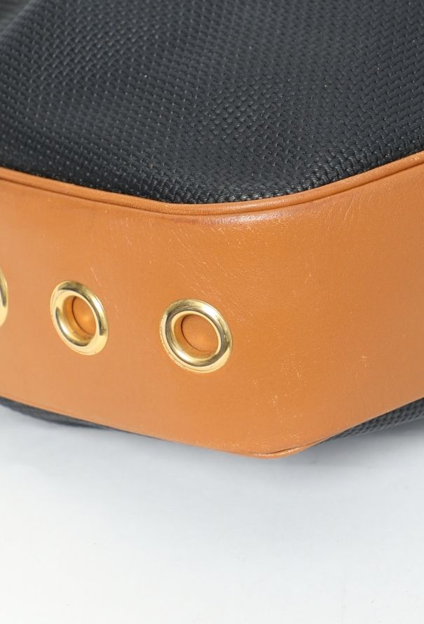 Saint Laurent Vintage Drawstring Tote Bag - 7