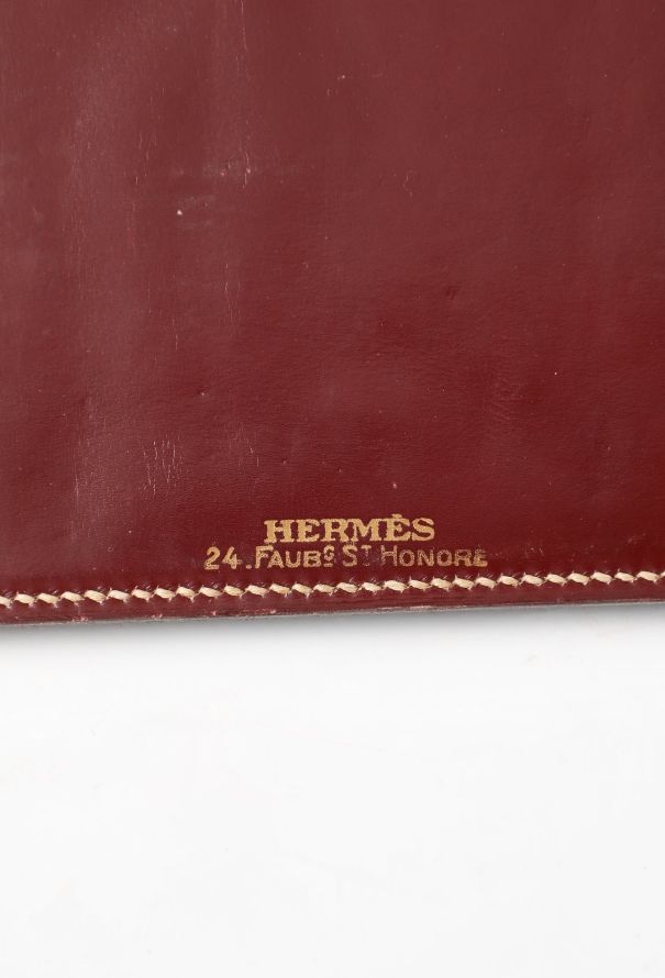 Hermès RARE 1940s Dupré-Lafon Leather Desk Pad - 12