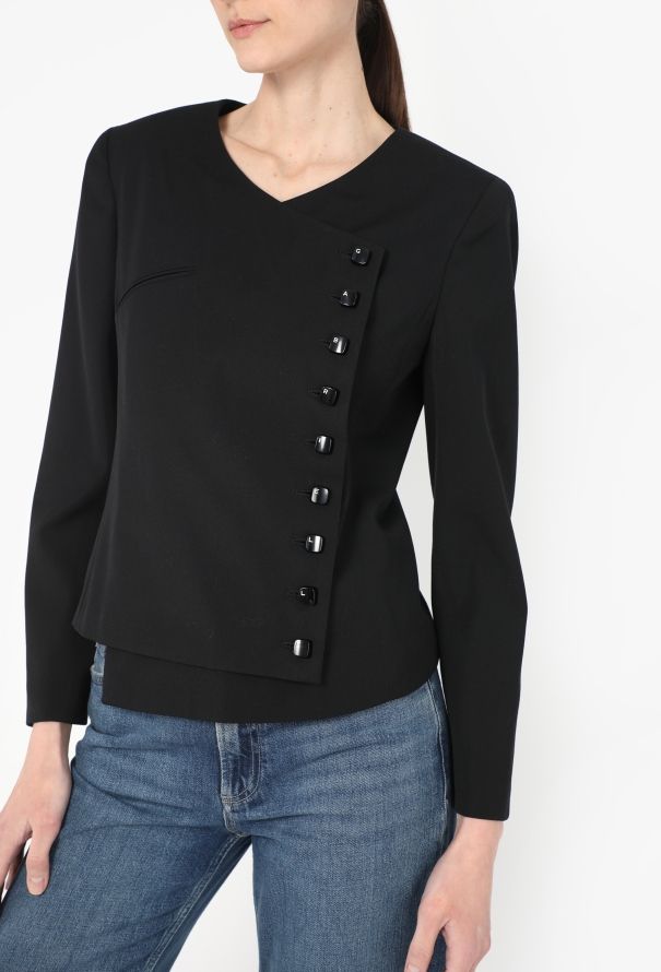 Chanel S/S 2000 'Gabrielle' Wrap Blazer - 1