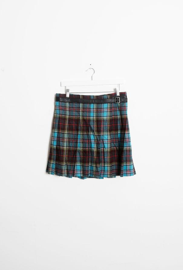 Junya Watanabe F/W 2016 Plaid Pleated Skirt - 7