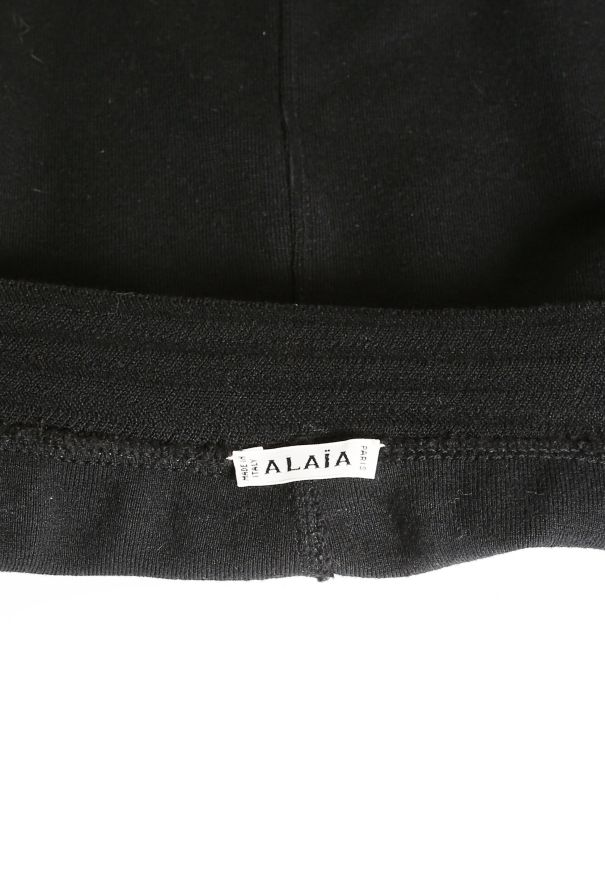 Alaïa 90s Scalloped Knit Skirt - 4