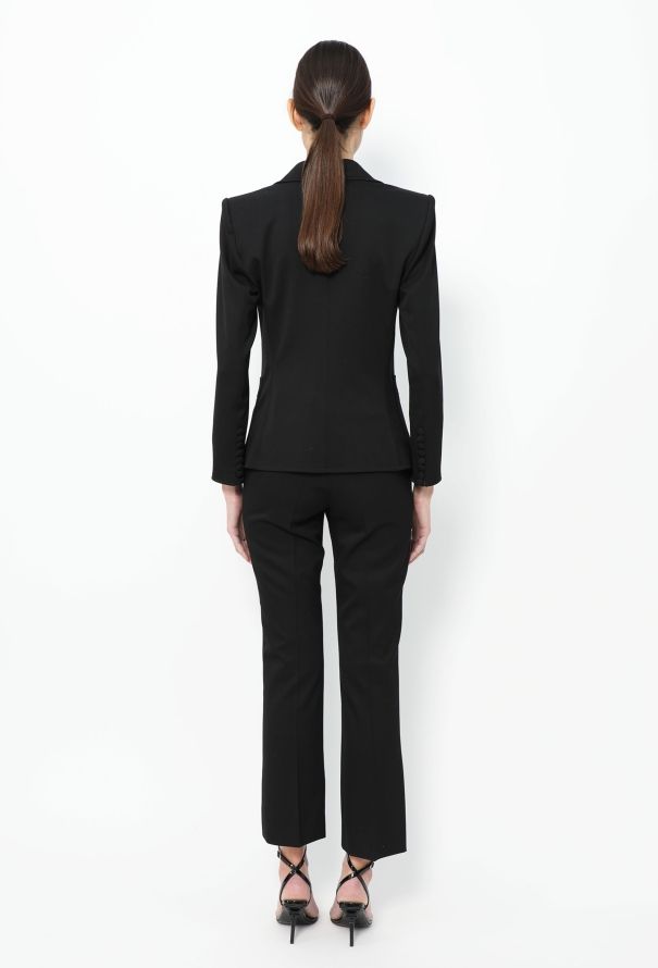 Saint Laurent 2003 Tom Ford Tailored Crêpe Suit - 7
