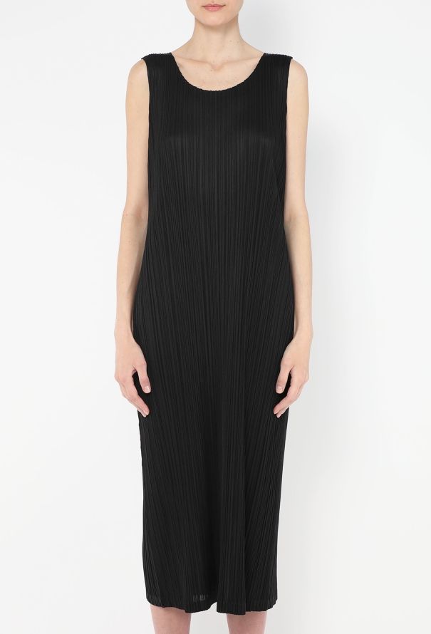 Issey Miyake Pleats Please Cape Maxi Dress - 3