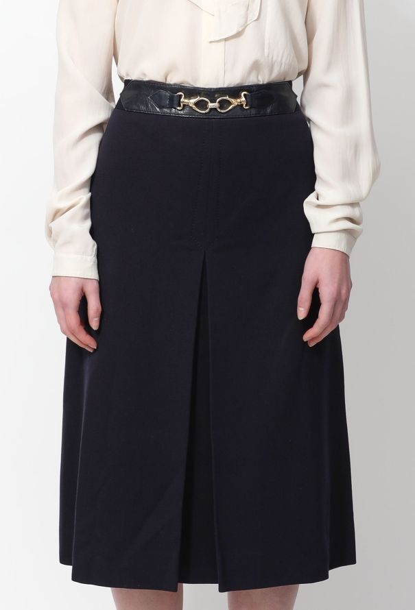 Céline 70s Triomphe Skirt - 2