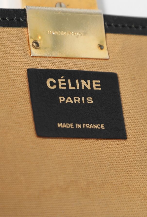 Céline '70s Monogram Envelope Clutch - 11