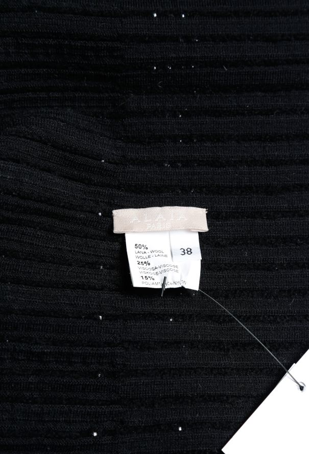 Alaïa F/W 2013 Trompe l'Oeil Chenille Ensemble - 5