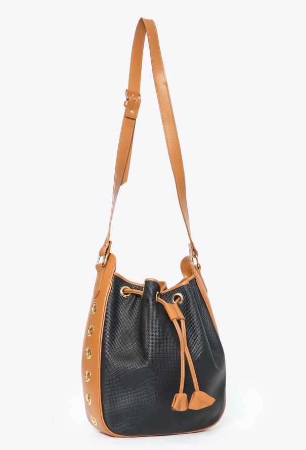 Saint Laurent Vintage Drawstring Tote Bag - 2