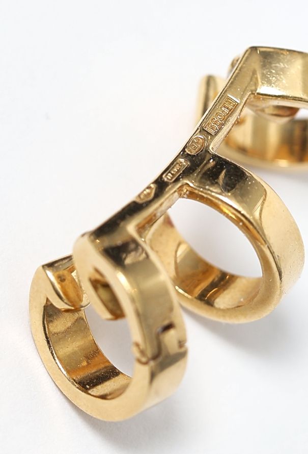 Repossi 18k Yellow Gold Three Row Berbère Ear Cuff - 8