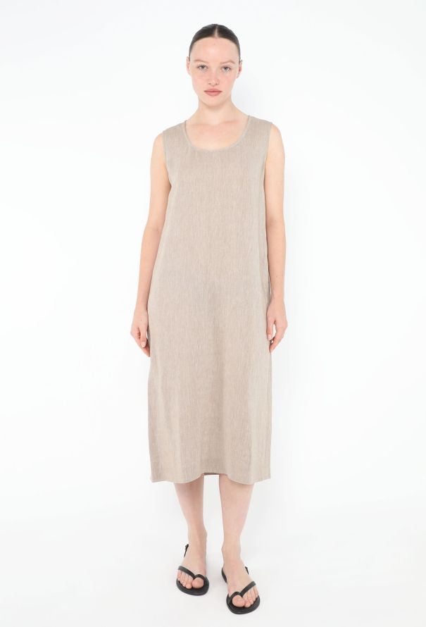 Hermès Margiela S/S 2002 Linen Shift Dress - 3
