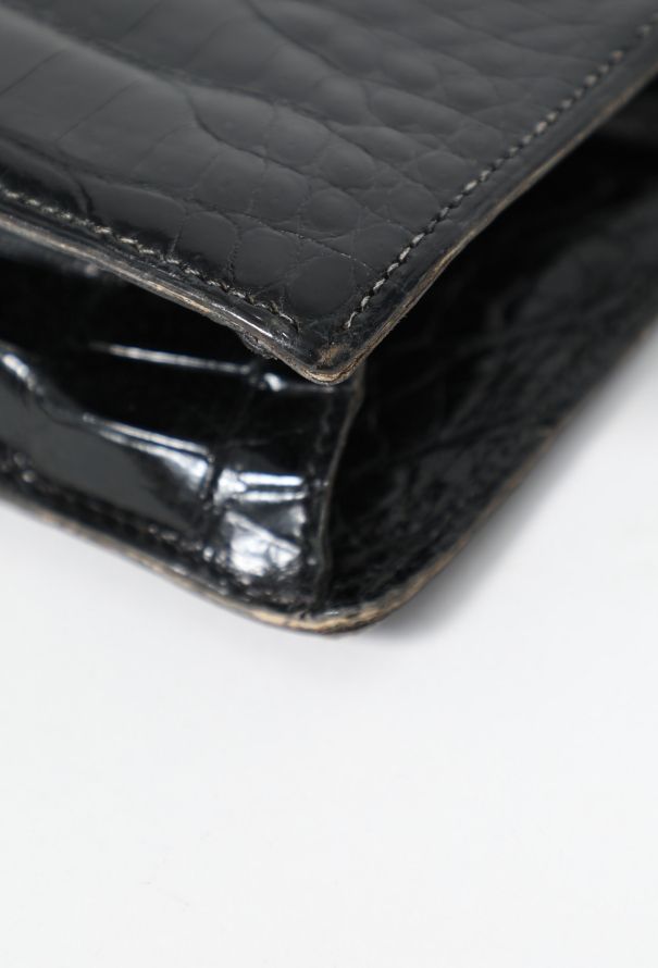 Crocodile Shoulder Bag - 9