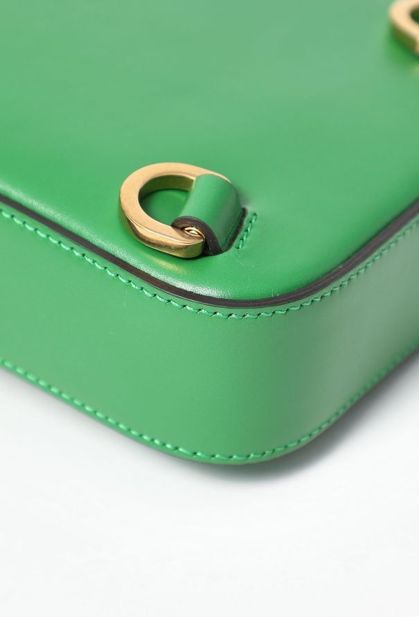 Gucci 2023 Green Bamboo Mini Crossbody Bag - 10