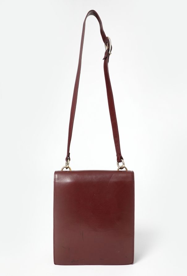 Gucci '70s Burgundy Shoulder Bag - 3