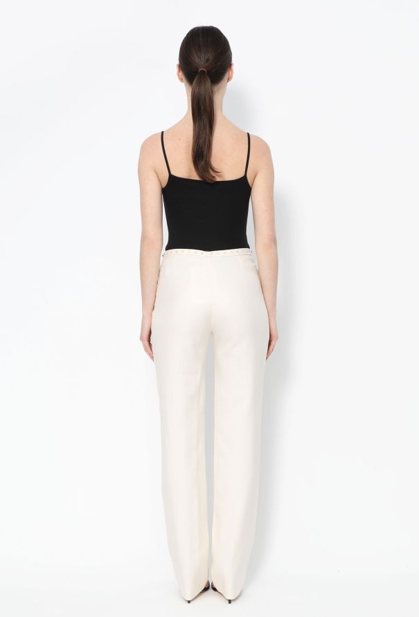 Gianni Versace '80s Embellished Silk Suit - 5