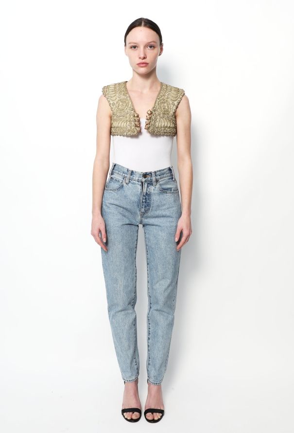 World Treasures Vintage Hand-Embroidered Sirma Vest - 2