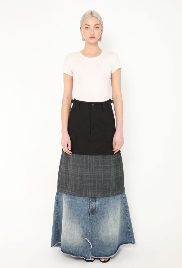 Balenciaga S/S 2024 Layered Cargo Skirt - 1