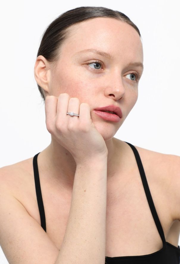 Cartier Platinum & Diamond Solitaire Ring - 4