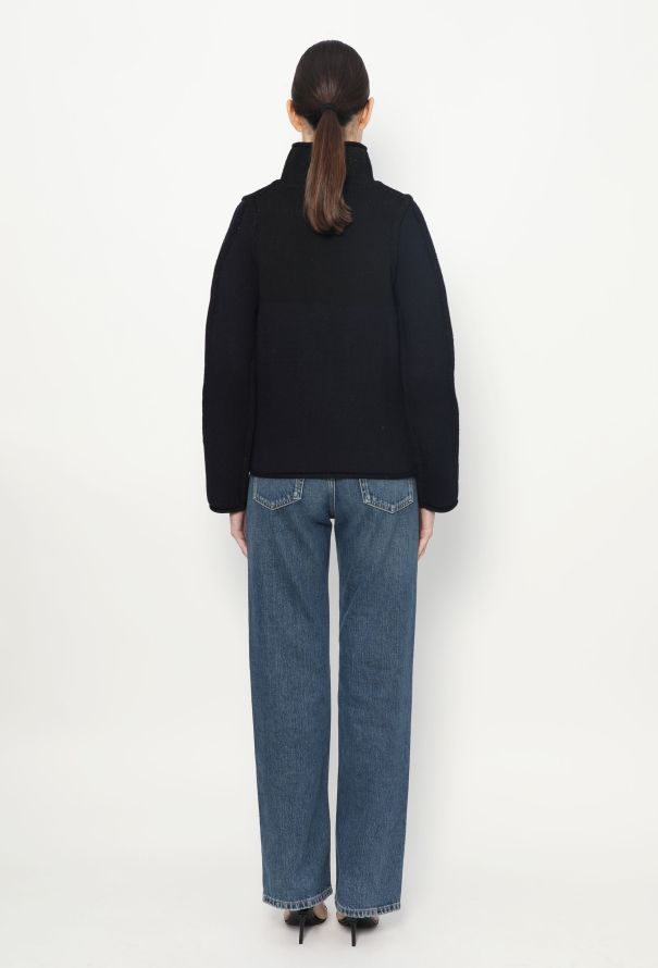 Balenciaga F/W 2011 Piped Turtleneck Sweater - 5