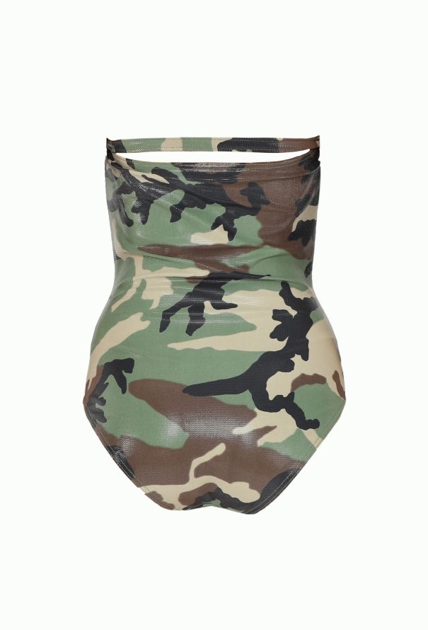 Dior S/S 2001 Iridescent Camouflage Swimsuit - 3