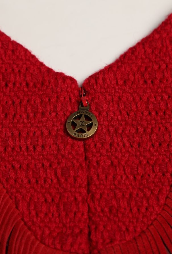 Chanel Pre-Fall 2014 Paris-Dallas Tweed Fringe Dress - 7