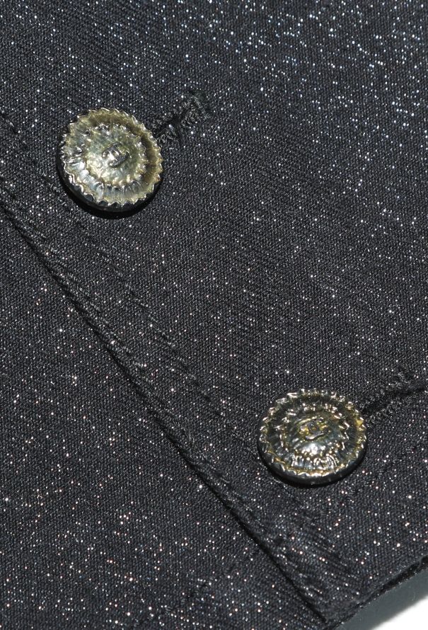 Chanel 2005 Iridescent 'CC' Button Jeans - 7