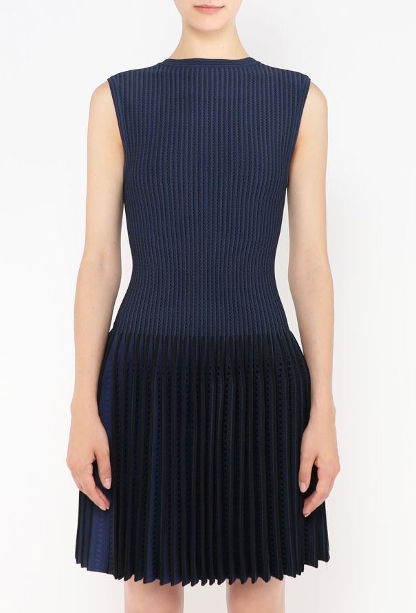 Alaïa Micro Pleated Skater Dress - 2