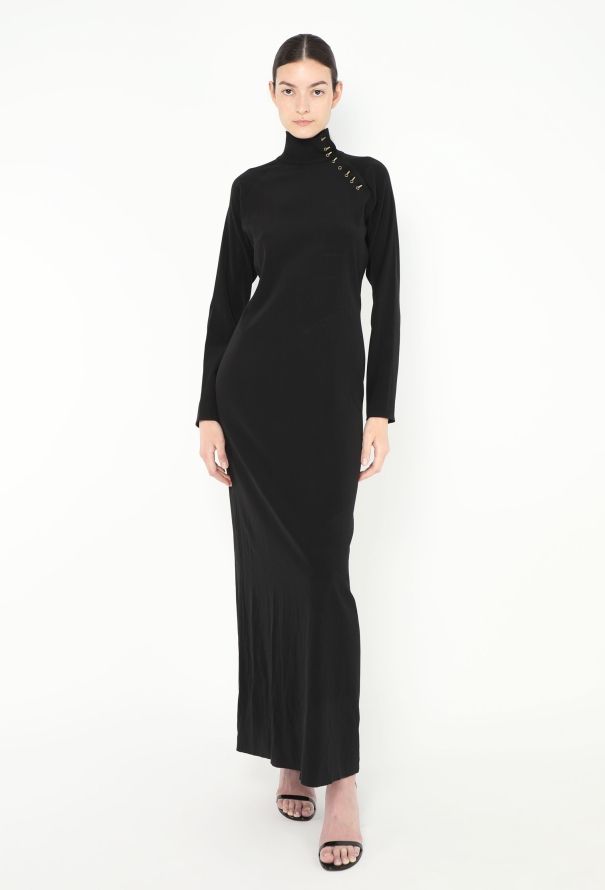 Jean Paul Gaultier Metallic Rivet Maxi Dress - 1