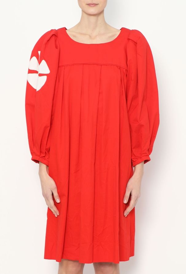 Saint Laurent S/S 1990 Pleated Tunic Dress - 3