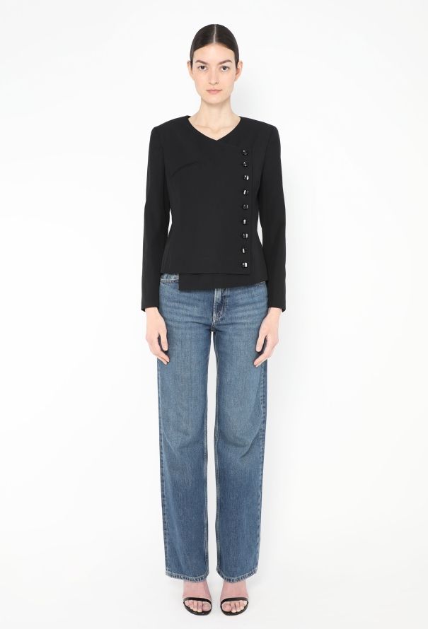 Chanel S/S 2000 'Gabrielle' Wrap Blazer - 3