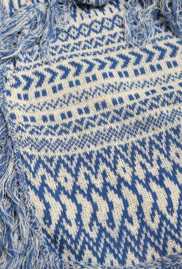 Loewe S/S 2015 Fringed Crochet Poncho - 11