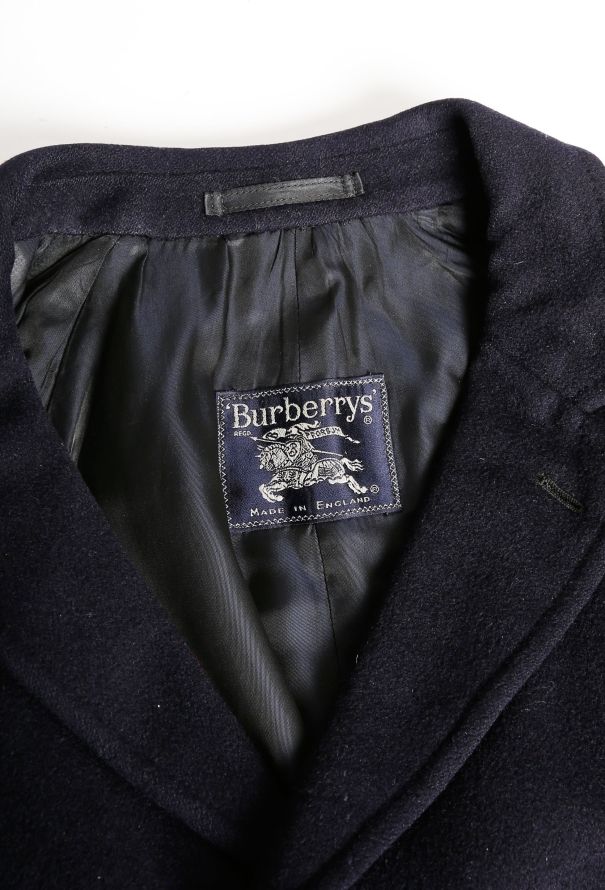 Burberry Vintage Classic Wool Coat - 6