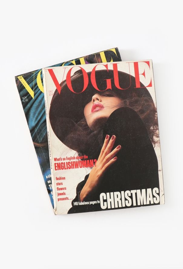 VOGUE UK 1984 Albert Watson Winter Set - 4