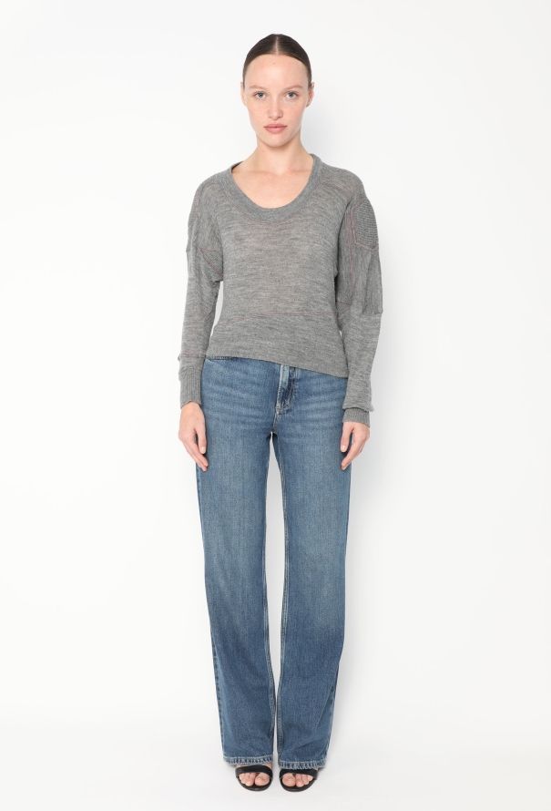 Balenciaga F/W 2002 Asymmetrical Cubist Sweater - 3