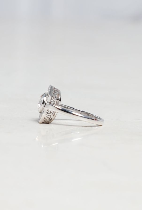 Mellerio 18k White Gold & Diamond Ring - 3