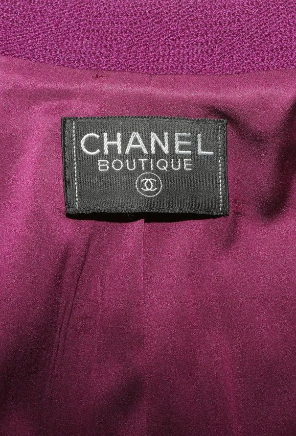 Chanel 1997 Notched Tweed Jacket - 5