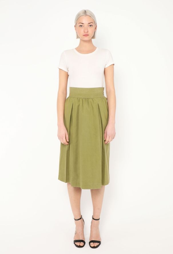 Saint Laurent Late '70s Belted Peasant Ensemble - 4