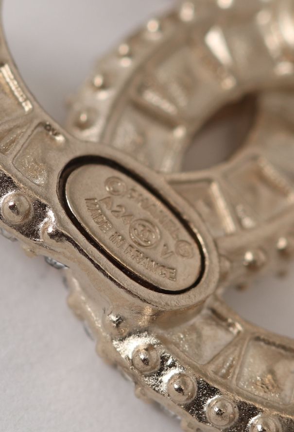 Chanel 2024 Strass Embellished Earrings - 3