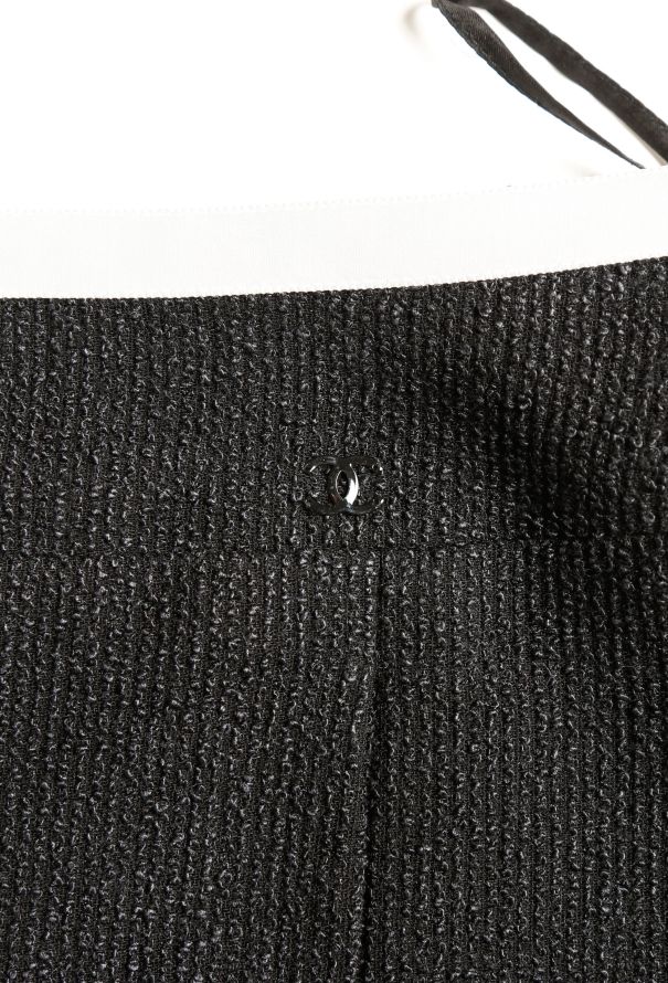 Chanel 2004 Bouclé Silk Trim Ensemble - 11