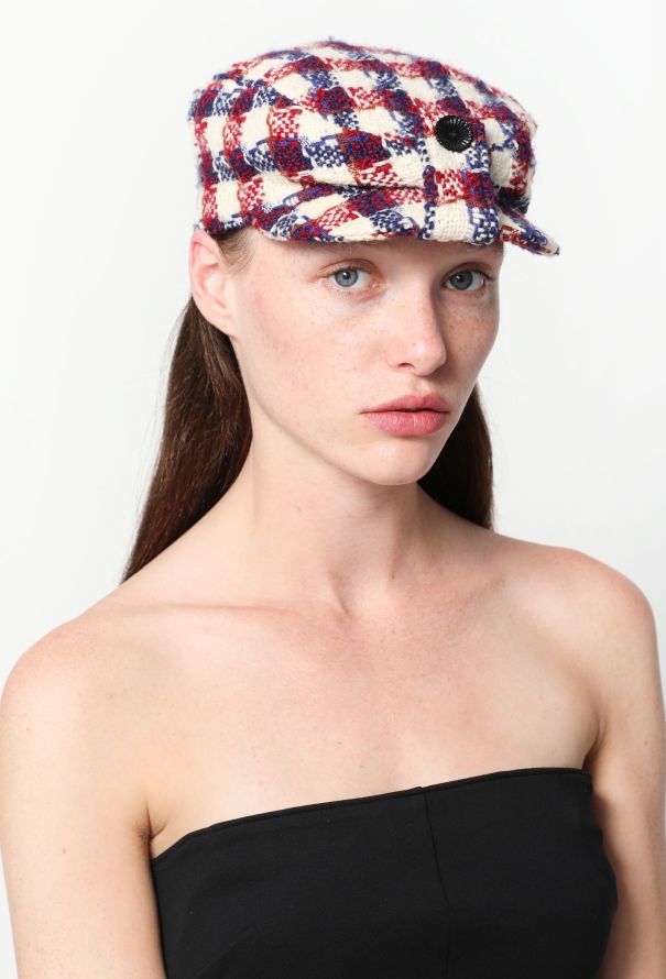 Chanel Early 2000s Tweed Gavroche - 1