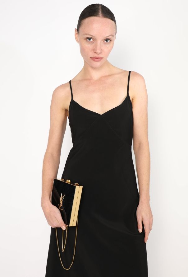 Saint Laurent 2022 Tuxedo Box Clutch - 2
